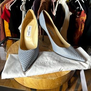 NWOT Jimmy Choo Powder blue high heels ⭐️ WITH DUSTBAG ⭐️